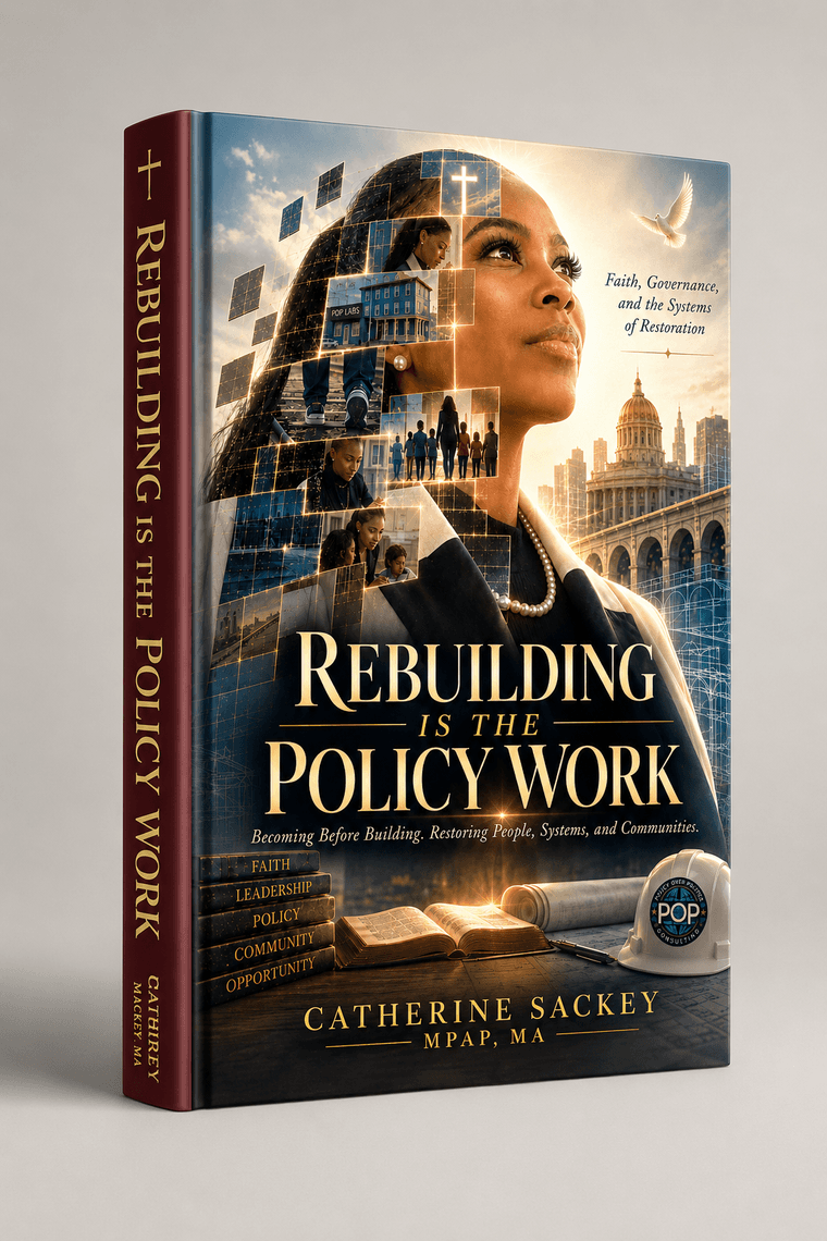 Rebuilding Is the Policy Work by Catherine Sackey, MPAP, MA.