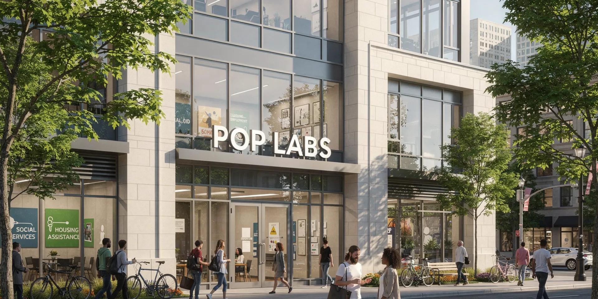The founding POP LABS pilot location in Trenton, New Jersey.